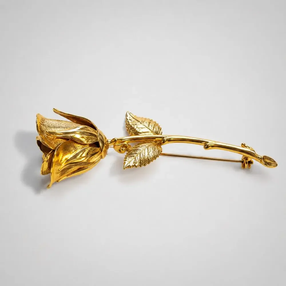 Rose Brooch Pin 2.5